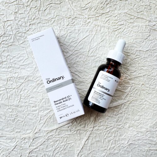 The Ordinary白藜芦醇3%+阿魏酸3%抗氧化亮白提亮去黄精华液30ml~