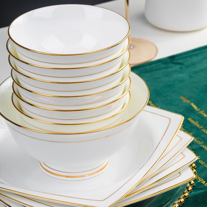 陶瓷饭碗盘子自由搭配2024新款