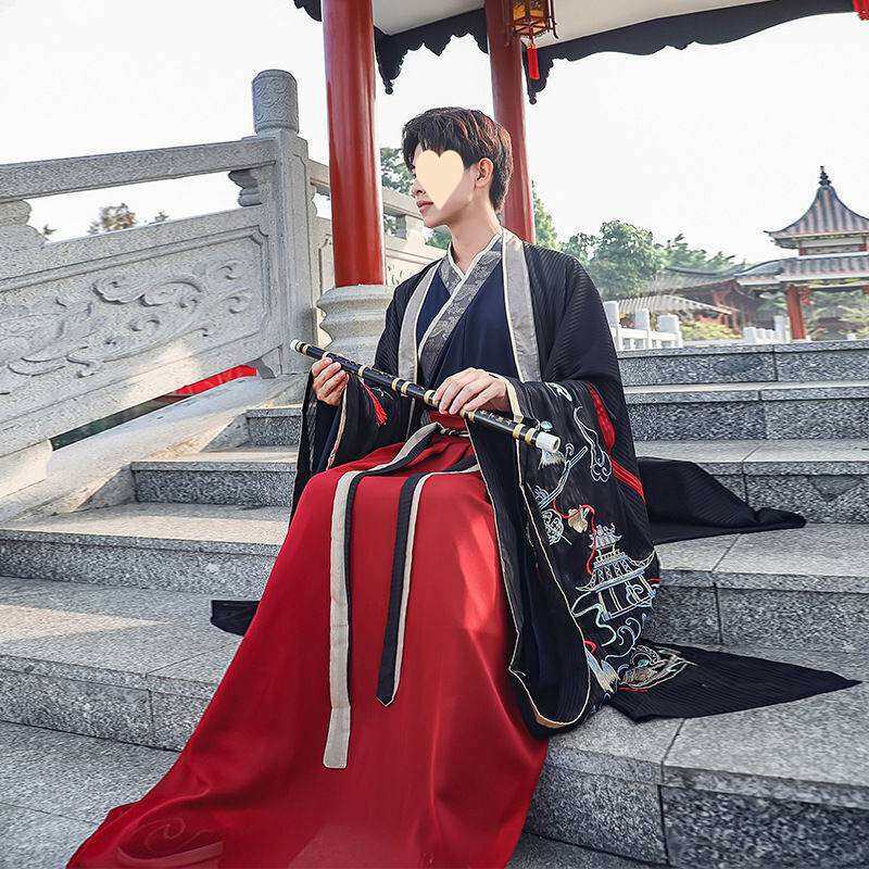 전통 한푸 고대 코스트롬 무술 히로인 엠브로