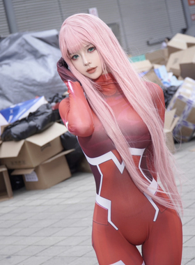 国家队女主02cos服鹤望兰童装男女大码网红拍摄服装cos动漫