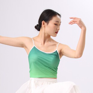 独秀芳华古典舞舞蹈练功服女开衫渐变纱衣飘逸身韵长款中国风宽松