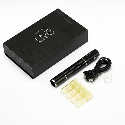 UHOOMA纳米水光仪水光笔UM8电动微针微晶仪自动漏液出水笔