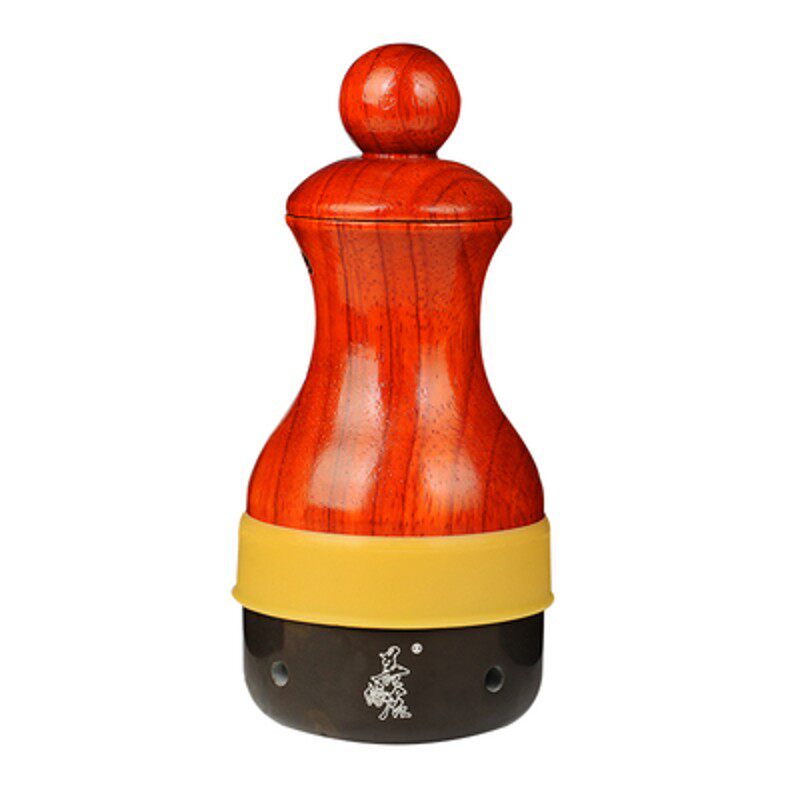 善缘居砭石艾灸罐粗柄温灸仪器艾灸盒推拿按摩太极球扶能量通罐阳