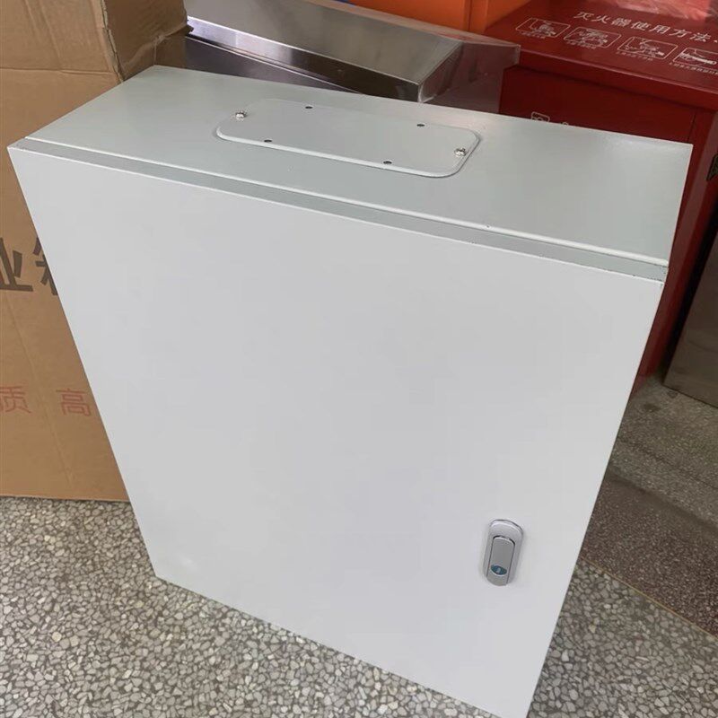 充电桩保护箱子不锈钢镀锌玻璃款充电器桩防护箱子布线箱