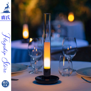 复古餐桌充电蜡烛台灯西班牙中古法式 Santa走廊书房过道床头壁灯