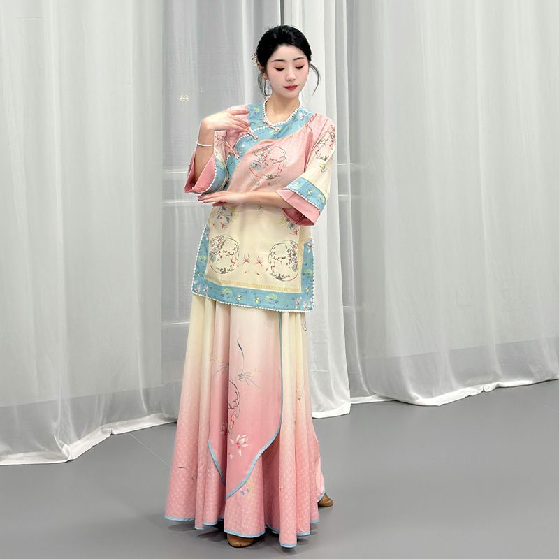 古典舞蹈服国风满庭芳舞蹈服汉服