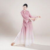 棠花雾语婳之歌韩婳古典舞服渐变仙气纱衣飘逸新中式 练功演出服