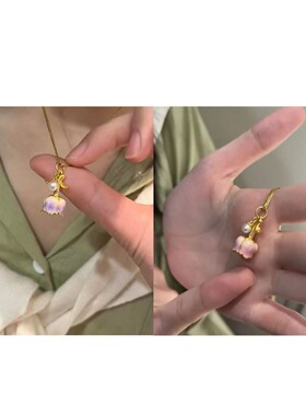 新款紫色永生花不可展开唯美轻奢