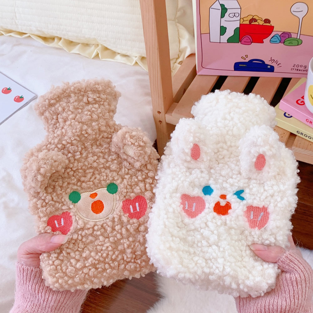 热水袋敷注水卡通暖水袋暖肚子可