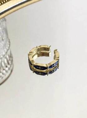 合金新款复古珐琅滴戒指/指环