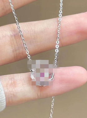 新款公主魔法项链女变色跳动的心