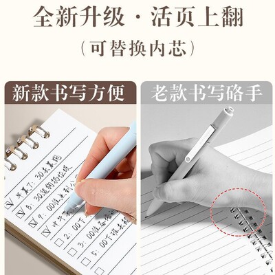 a7小本子上翻活页本随身记便携笔