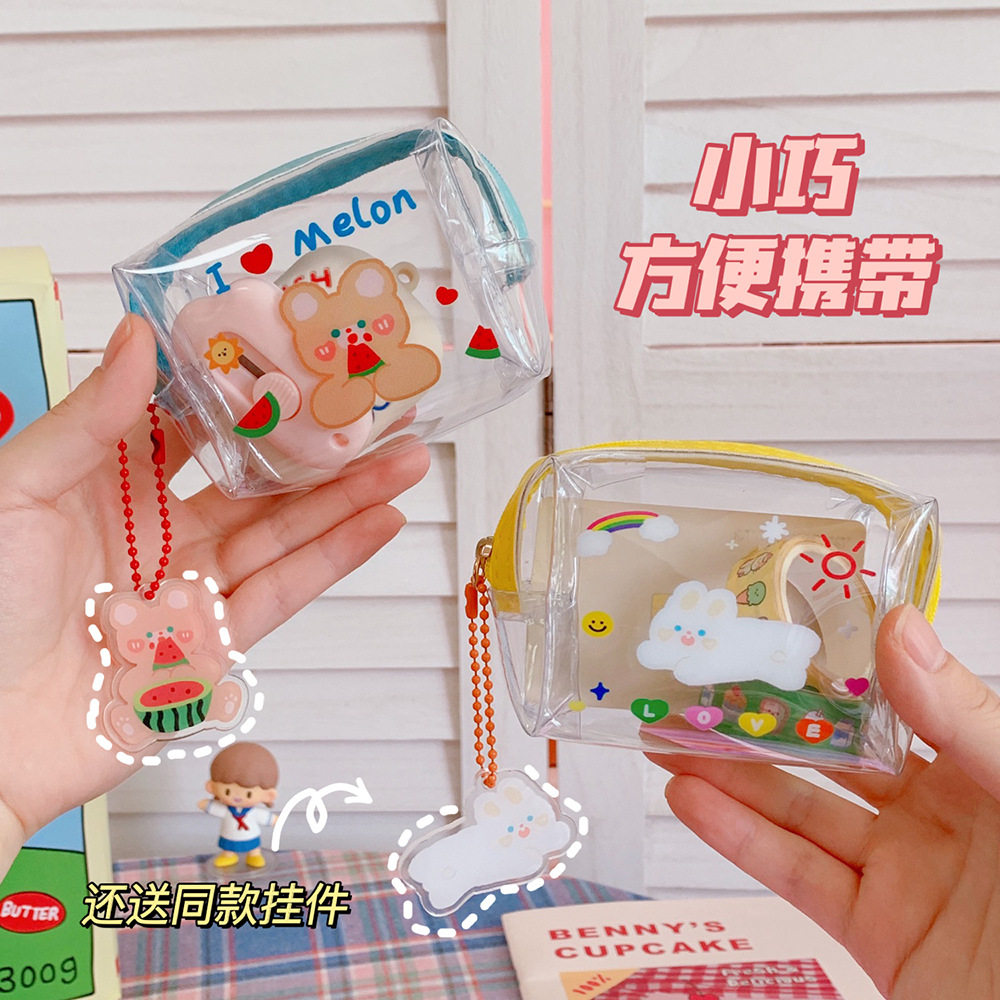 质量严选可爱ins卡通便携零钱包