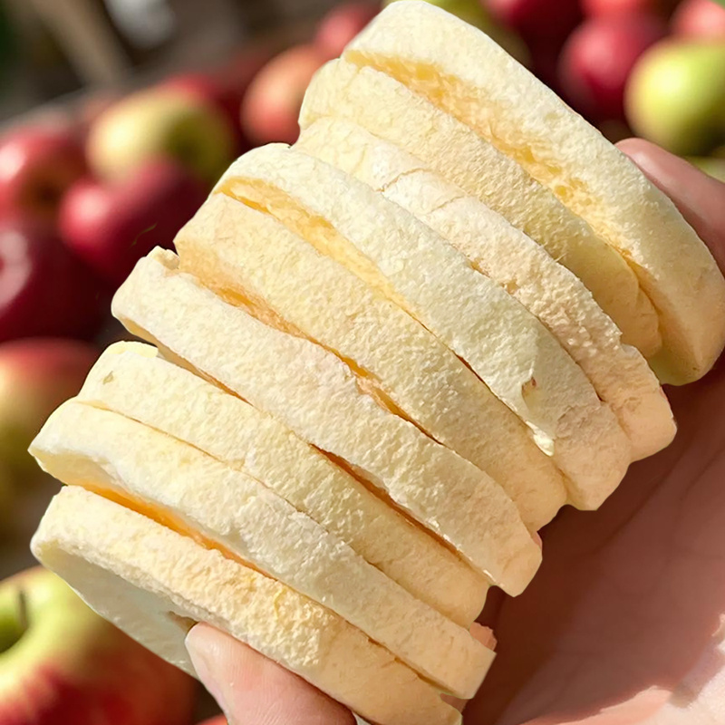 这个味道绝了！！冻干苹果脆片苹果干无添加果干儿童休闲网红零食