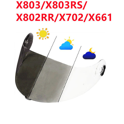 NOLANX803变色镜片适配头盔