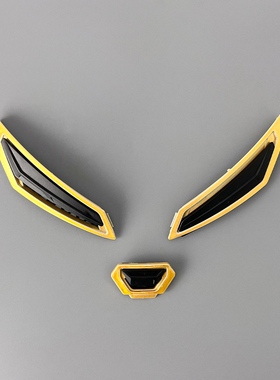 AGV头盔配件K1/K1S顶风窗K3SV/K5/K5S尾翼扰流板电镀装饰改装零件