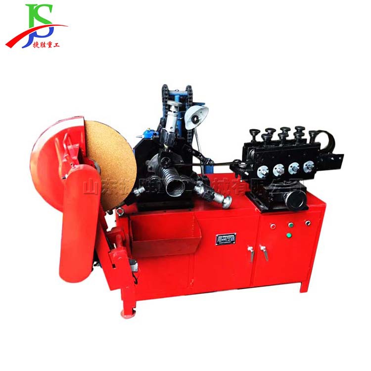 工地使用金属波纹管制管机 双波滚压成型机 预应力螺旋管压管机