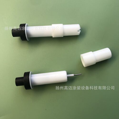 喷塑机配件 静电喷枪扁嘴  喷涂静电针  扁嘴   非标一字型枪针