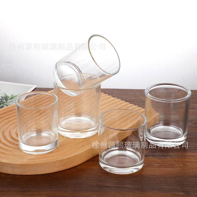 简约香薰容器玻璃蜡烛杯
