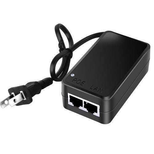 48V标准百兆POE供电器桥接器配接器52V供电模块AP监视摄影镜头POE