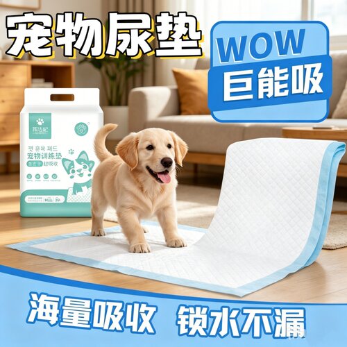 包邮超强吸水防渗漏宠物尿垫隔尿垫猫狗通用尿片护理垫现货极速发