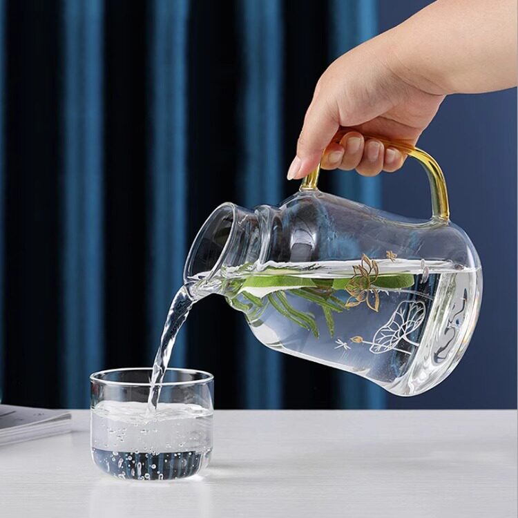 加厚玻璃冷水壶大容量夏