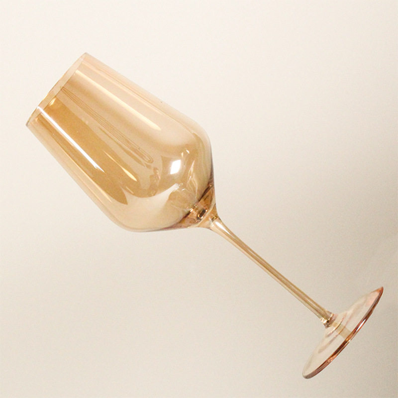 欧式金色水晶玻璃红酒杯