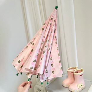 宝宝雨伞儿童加厚加固幼儿园儿童上学手动可爱轻便式女孩男童耐用