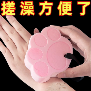 儿童搓澡巾搓泥神器宝宝婴儿女童专用家用洗澡海绵沐浴搓后背澡巾