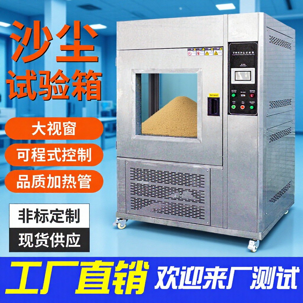 上海江凯砂尘试验箱防尘测试机淋雨试验箱IP5XIP6X防尘沙尘试验箱