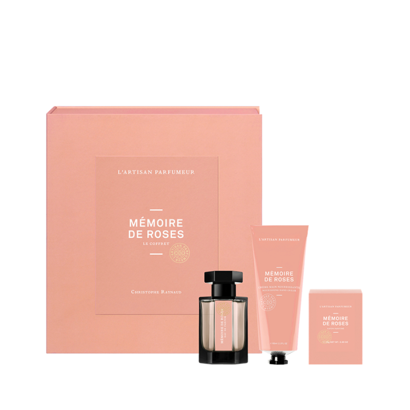 【甄选】阿蒂仙之香香水 玫瑰追忆经典礼盒50ml+65ml+25g原装正品