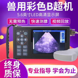 兽用b超机猪用b超机牛羊B超检测仪高清便携测怀孕背膘b超机兽用
