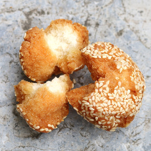 广西特产开口枣独立包装怀旧小吃传统糕点芝麻球油炸开口笑零食