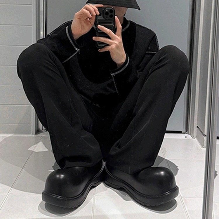 欧美巴黎雨靴米奇大头短靴