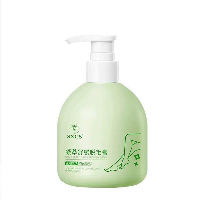 素秀臣氏凝萃舒缓脱毛膏腋下唇毛全身可用不留黑点温和手脚毛正品