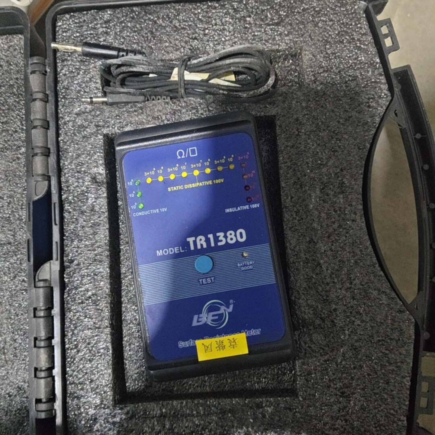 可维修TR1380 ，，兆欧表表面电阻测试仪接地仪防静电检测仪电?图片