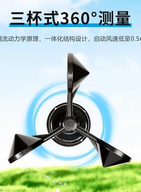 定制风速仪风量仪超声波气象 风速风向传感器4Firstrat-2ma0仪 三