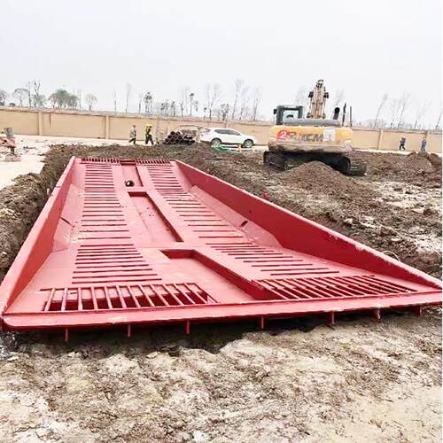 可移动车洗车槽冲洗机 免基钢础下沉式工地洗车 SKT全槽自动制洗