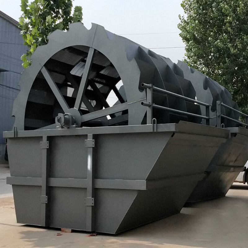 风化砂制沙洗砂生产线 大型石粉洗砂机细砂回收机水轮 洗沙机