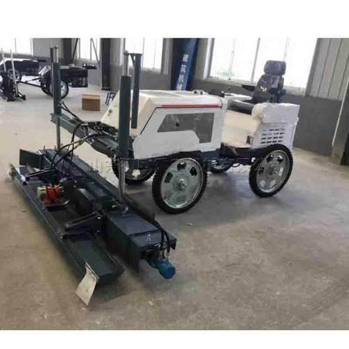 手扶式激光沥青地面找平机 水泥地面铺设平地机 两轮混凝土摊铺机