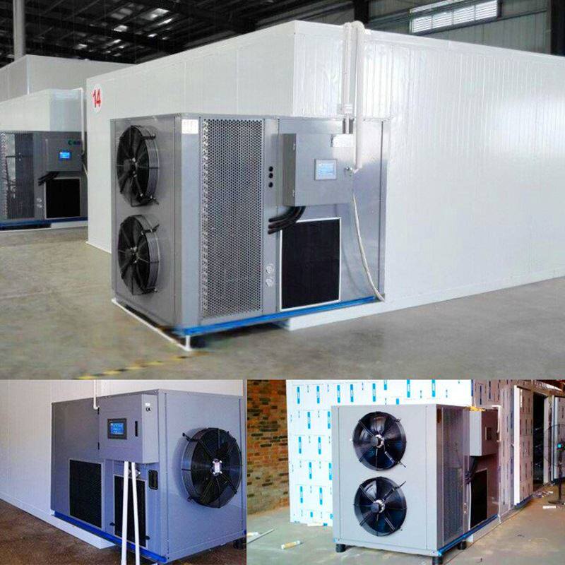 菊花空气源烘房干燥设备 全自动箱式药材金银花空气能热泵烘干机