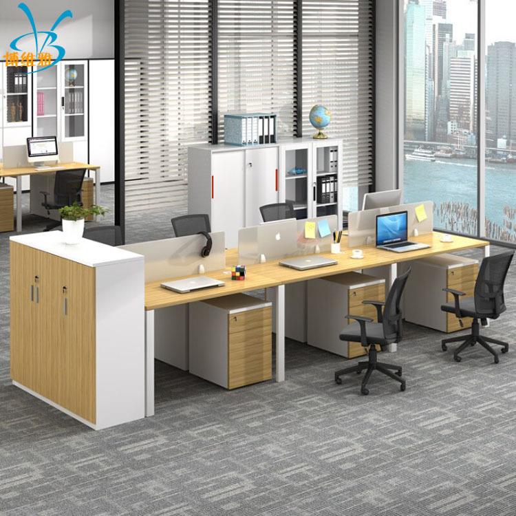 办公家公具办公家具BWY-10094人工位简约作员工员位职桌钢架办桌