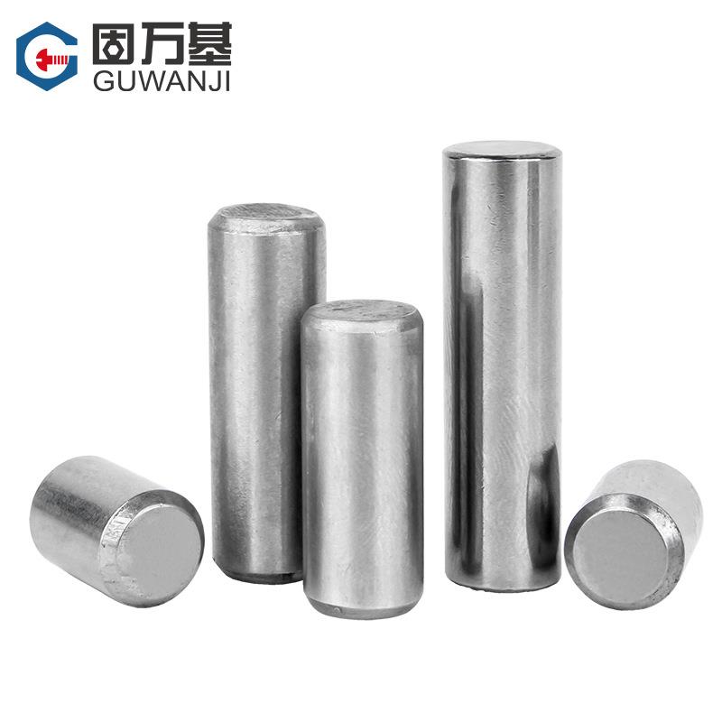 A3圆圆柱销GB119定位590销固定销销子碳钢柱销M2M3M45M6M8M10MM21