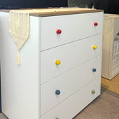 多巴胺彩色拉手衣柜门可爱圆球陶瓷圆形抽屉纽扣白色柜门卡通把手