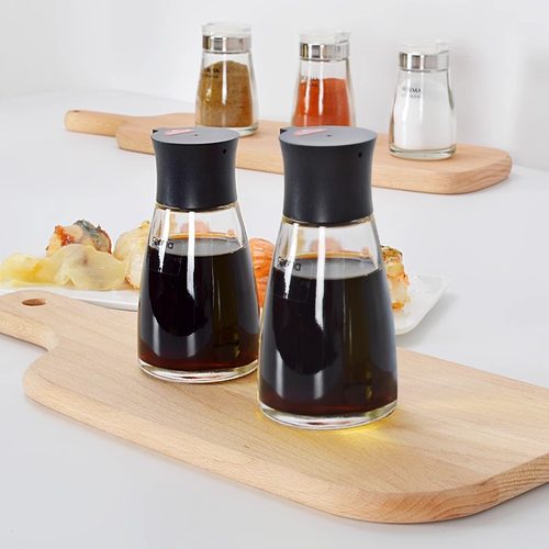 ASVEL日式玻璃酱油家用油醋壶分