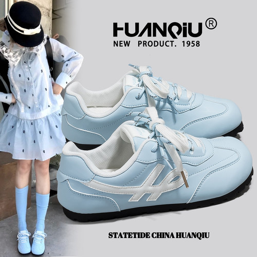 环球时尚百搭校园风休闲板鞋