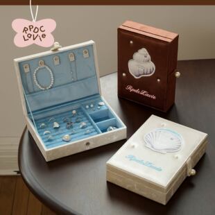 【张小婉同款】RPDCLaVie「海洋愿望书」戒指首饰盒耳钉收纳婚礼