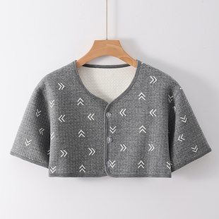 四季 护肩中老年睡觉颈椎坎肩保暖男女专用坐月子肩周护肩膀纯棉