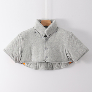 秋冬保暖护肩睡觉颈椎坎肩防寒中老年夹棉加厚肩周护肩膀男女通用