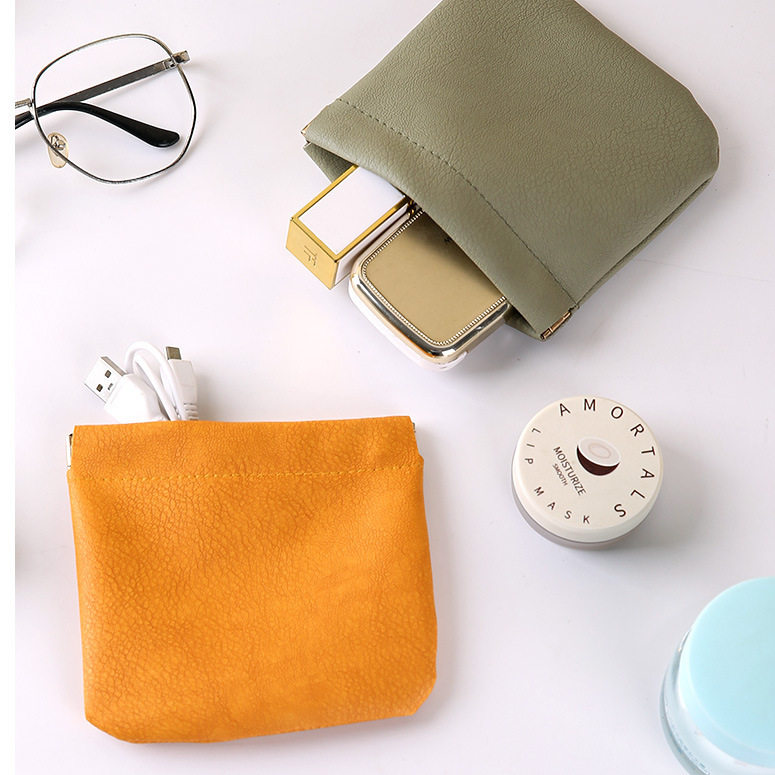 自动闭合收纳包蓝牙耳机钥匙弹片包便携迷你多功能小杂物包内胆包,收纳整理,包包内胆包,淘宝优惠券,粉丝福利购,淘宝优惠卷